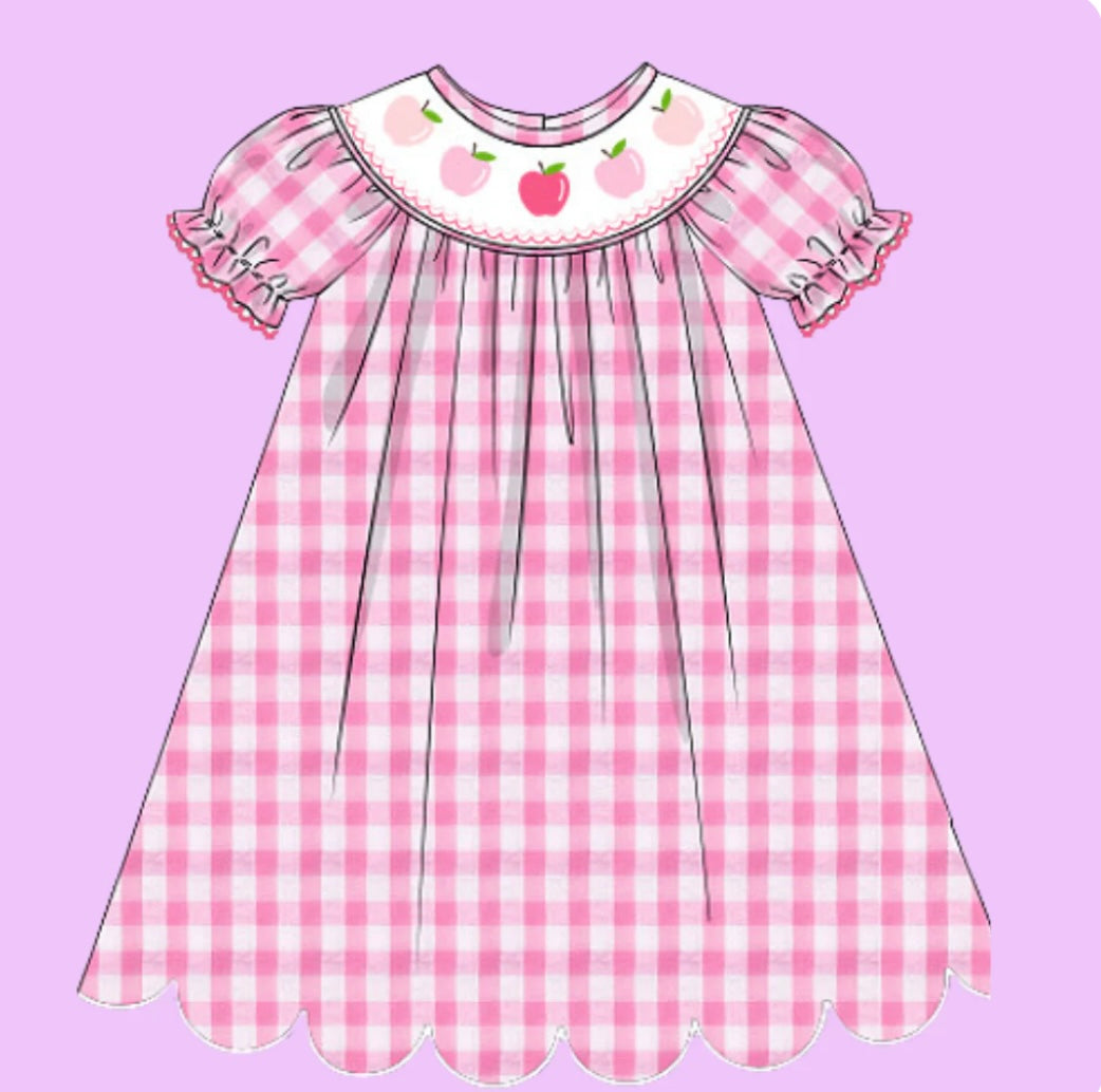 Pink Apple Dress Hardin Layne