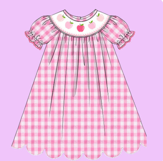 Pink Apple Dress