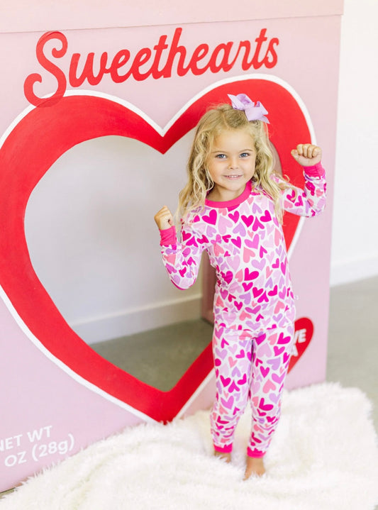 Pink Valentine Premium PJ Set