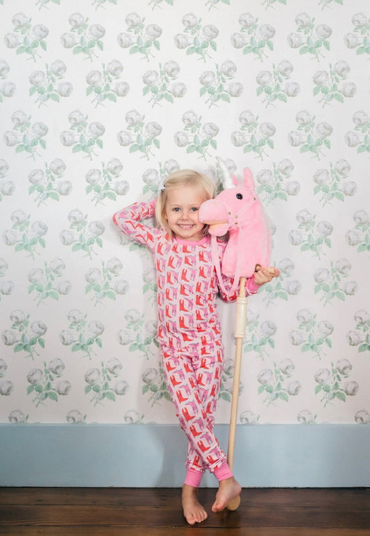 Pink Boots Premium PJ Set